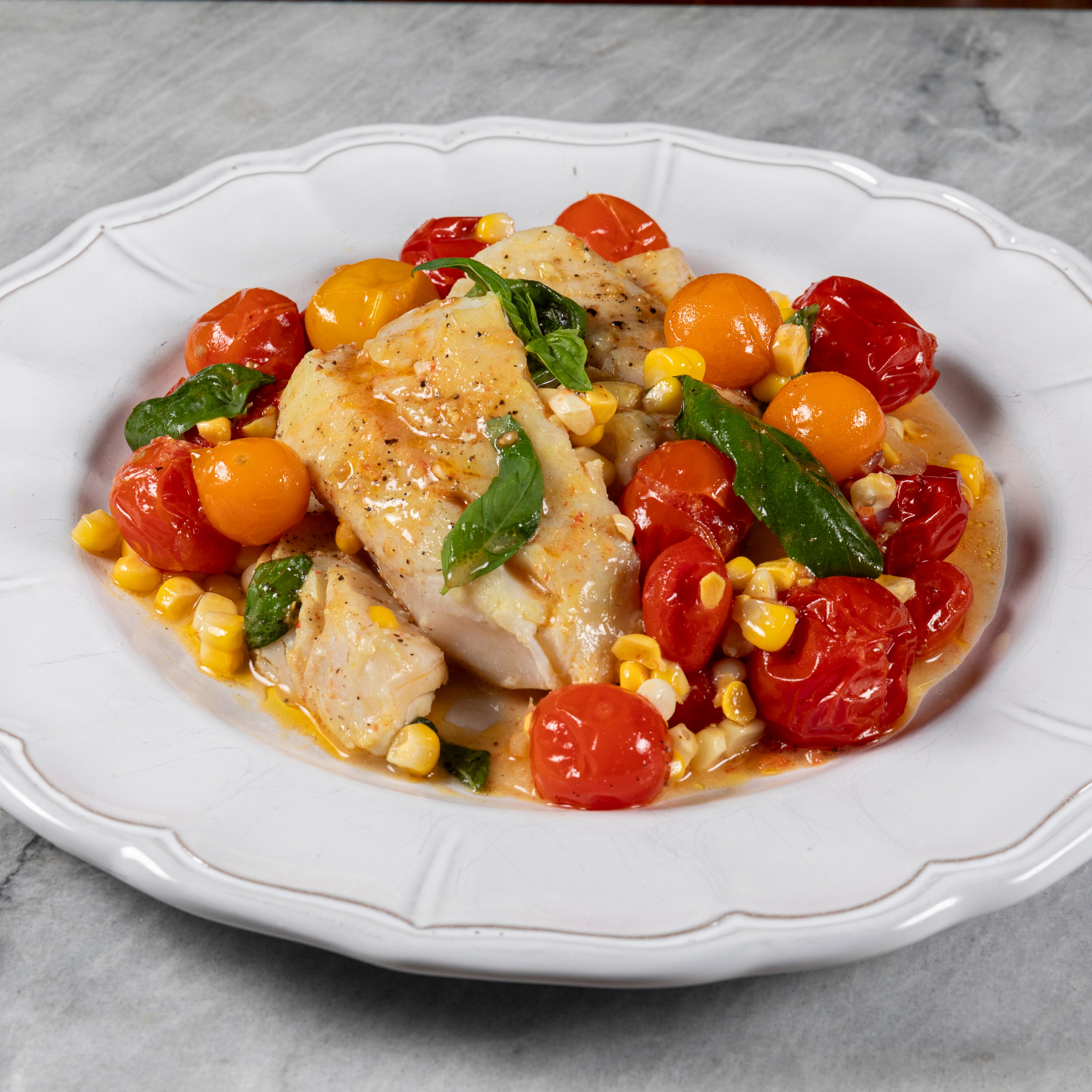 Pescatarian – Leaf & Bloom Entrees